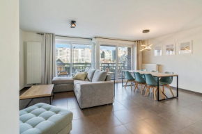 Modern app 6p met topligging - aan strand & haven